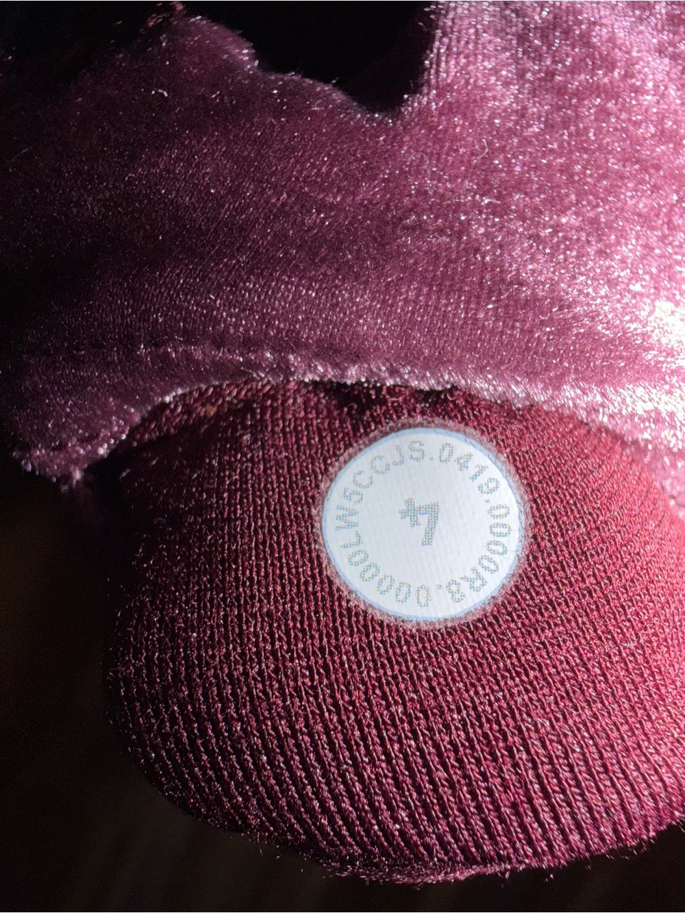 lululemon athletica Velvet High-Rise Leggings in Garnet limited Edition Size 4 - Picture 8 of 8